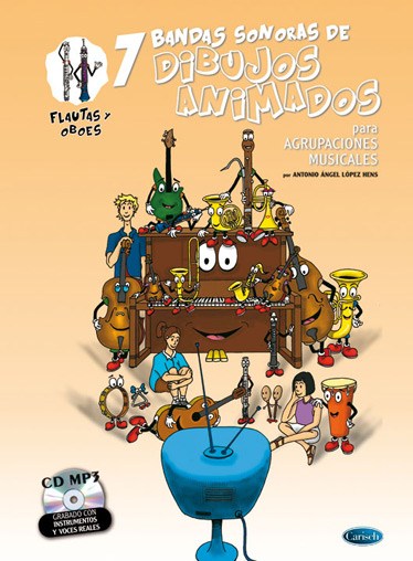 7 Dibujos Animados - Flautas y Oboes