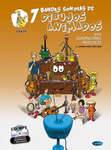 7 Dibujos Animados - Saxos