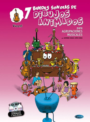 7 Dibujos Animados - Violas