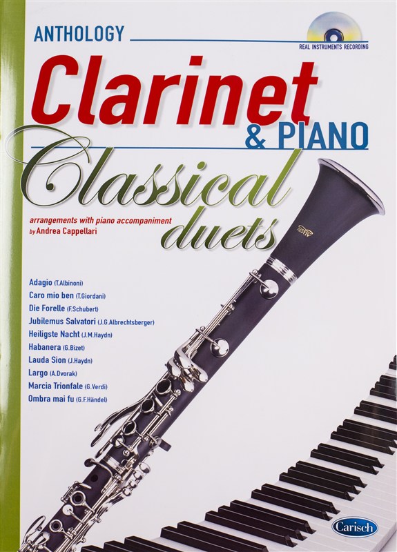 Andrea Cappellari: Classical Duets - Clarinet/Piano (Book/CD)