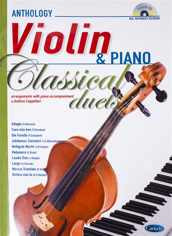 Andrea Cappellari: Classical Duets - Violin/Piano (Book/CD)