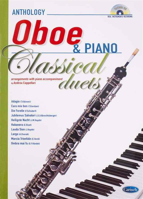 Andrea Cappellari: Classical Duets - Oboe/Piano (Book/CD)