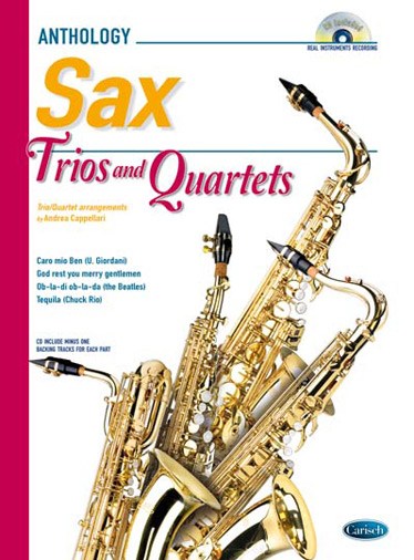 Cappellari Sax Trios 4tets Bk/Cd
