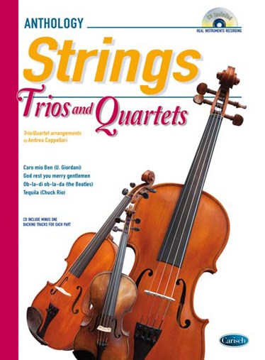 Cappellari Strings Trios 4tets Bk/Cd