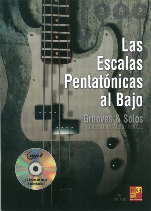 Las Escalas Pentatónicas Al Bajo (Book/CD)