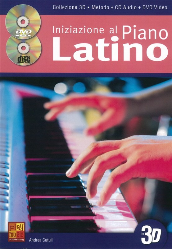 Andrea Cutuli: Iniziazione Al Piano Latino - Collezione 3D (Book/CD/DVD)
