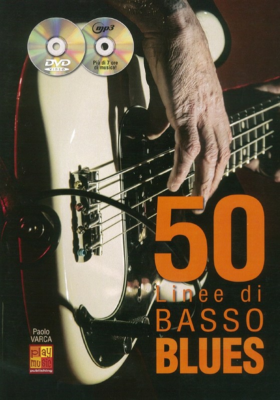 Paolo Varca: 50 Linee Di Basso Blues (Book/CD/DVD)