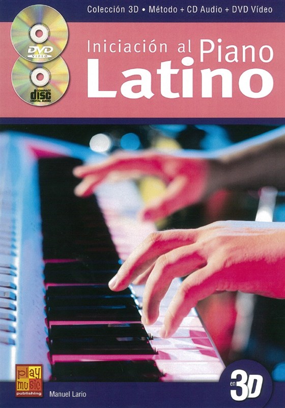 Manuel Lario: Iniciacion Al Piano Latino (Book/CD/DVD)