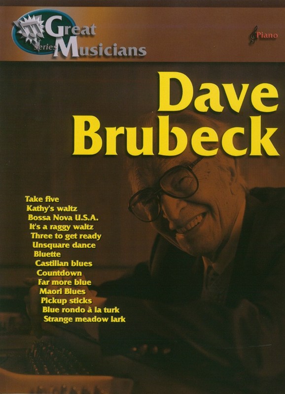 Brubeck Dave Great Musicians Pvg Bk