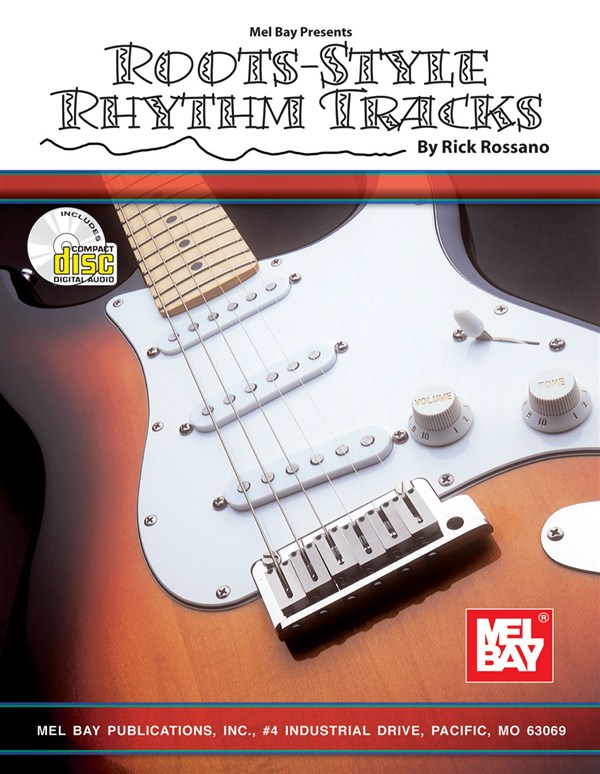 ROSSANO RICK ROOTS STYLE RHYTHM TRACKS GUITAR BOOK/CD