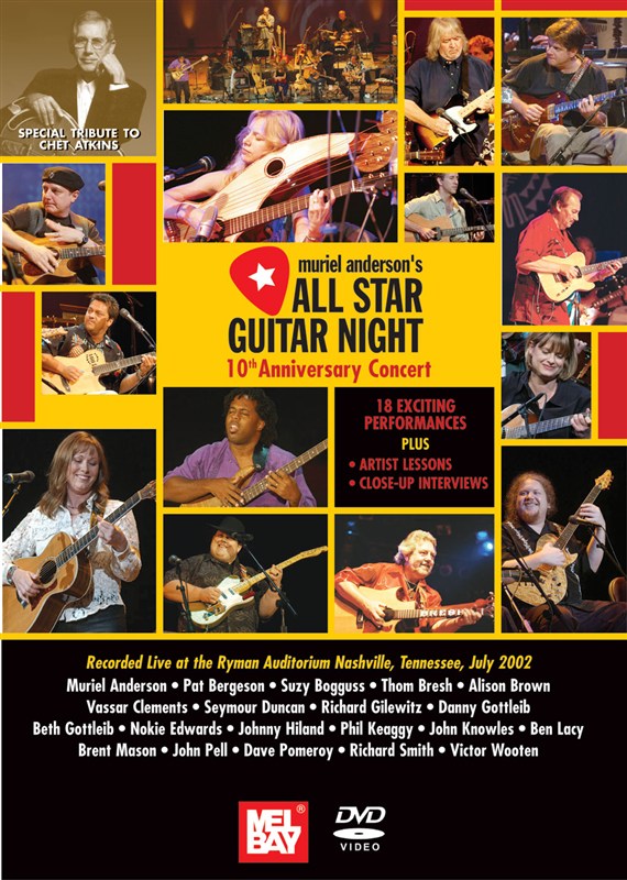 MURIEL ANDERSON: ALL STAR NIGHT DVD GUITAR (FINGERPICKING) DVD