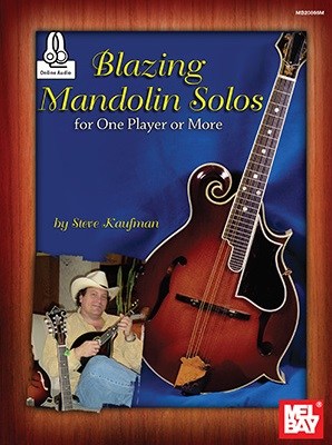 Steve Kaufman: Blazing Mandolin Solos (Book/Online Audio)