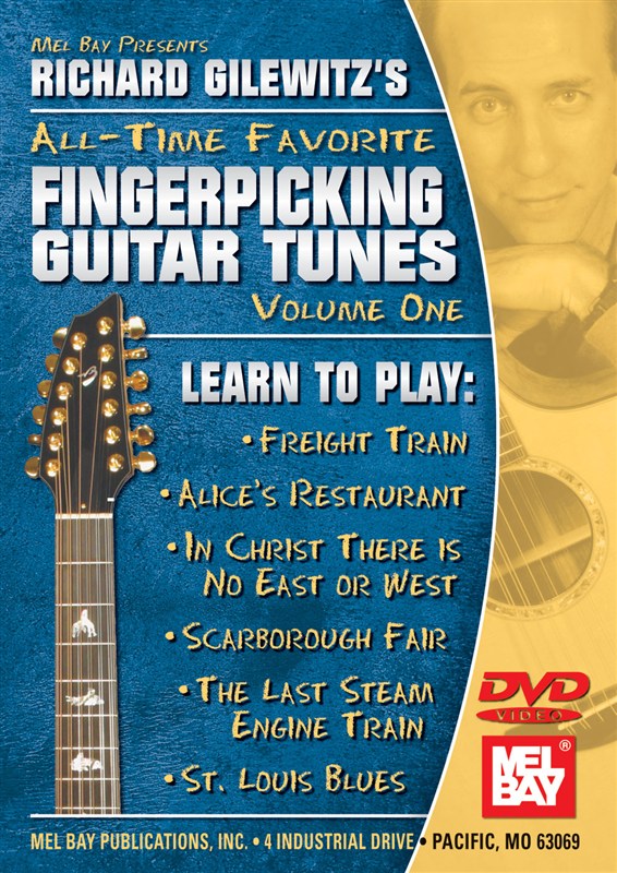 RICHARD GILEWITZ: ALL-TIME FAVORITE FINGERPICKING TUNES GUITAR (FINGER