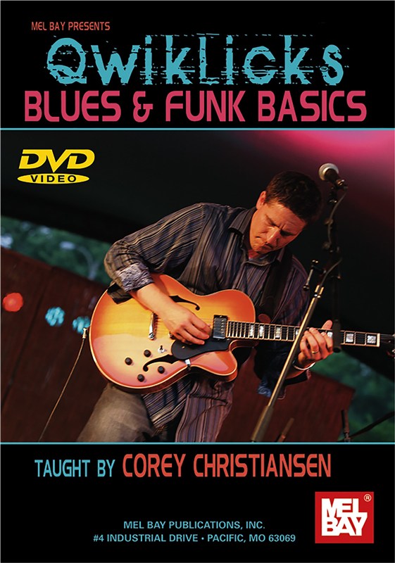 QWIKLICKS BLUES & FUNK BASICS GUITAR (ELECTRIC) DVD