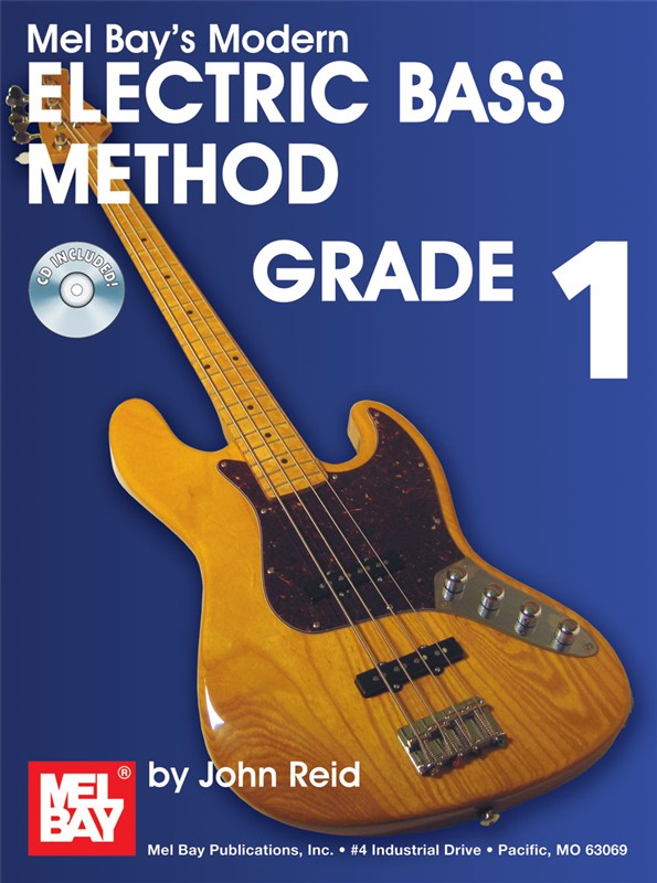 Modern Electric Bass Method, Grade 1 Bas och Elbas Stepnote