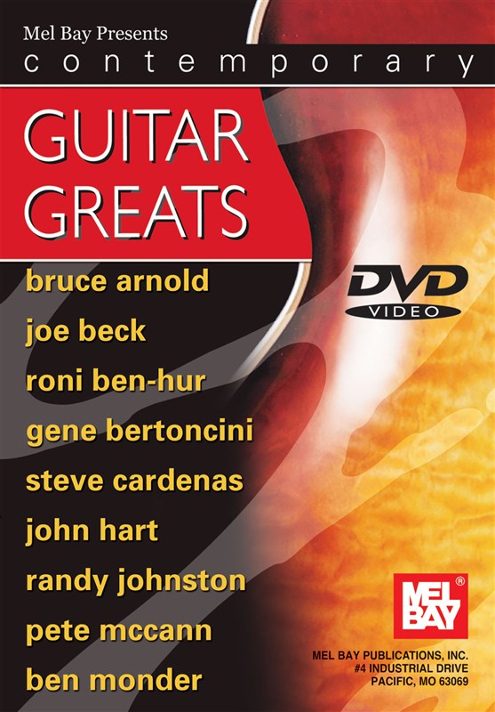 CONTEMPORARY GUITAR GREATS GUITAR DVD