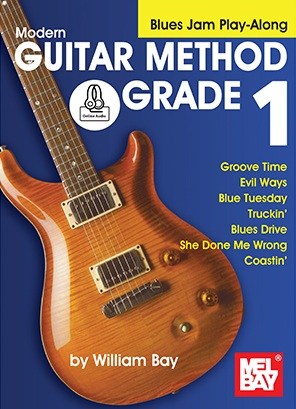 Modern Guitar Method: Grade 1 - Blues Jam Play-Along (Book/Online Audio)