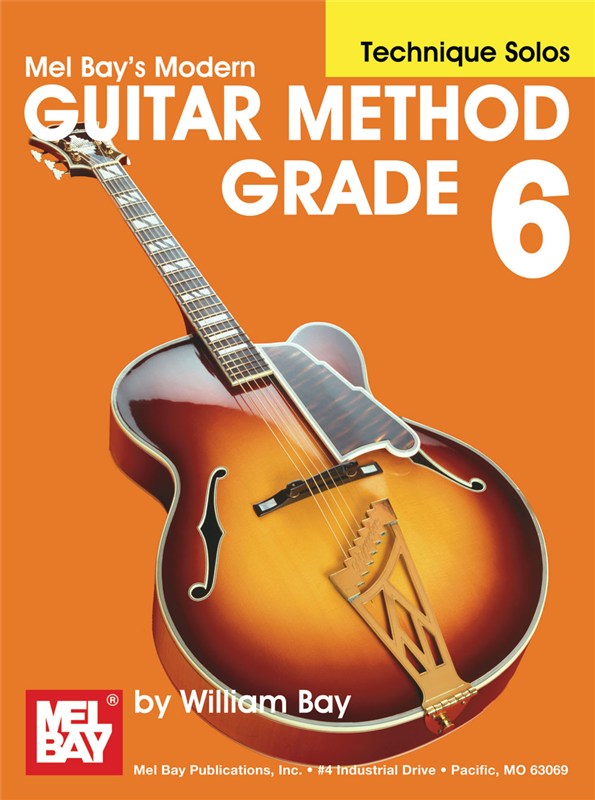 Modern Guitar Method Grade 6, Technique Solos