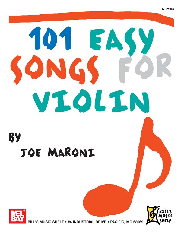 101 Easy Songs for Violin