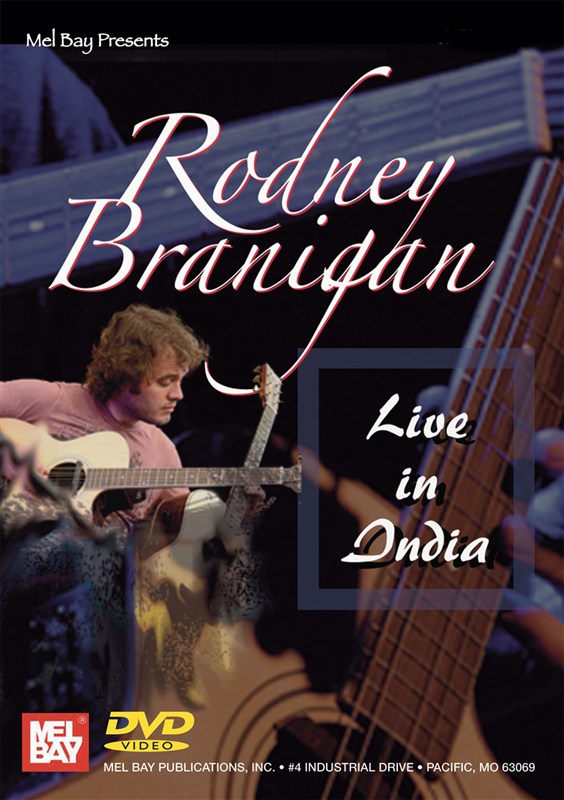 BRANIGAN RODNEY RODNEY BRANIGAN LIVE IN INDIA GUITAR DVD