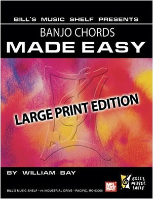 Banjo Chords Made Easy, Large Print Edition