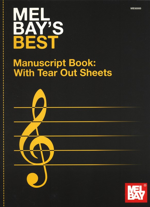Mel Bay's Best Manuscript Book (12 Stave)