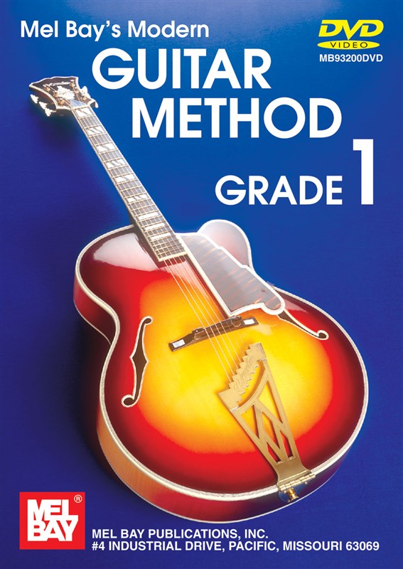 BAY MEL MODERN GUITAR METHOD GRADE 1 GUITAR DVD