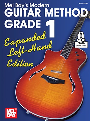 Mel Bay/William Bay: Modern Guitar Method Grade 1 - Expanded Left-Hand Edition (Book/Online Audio)