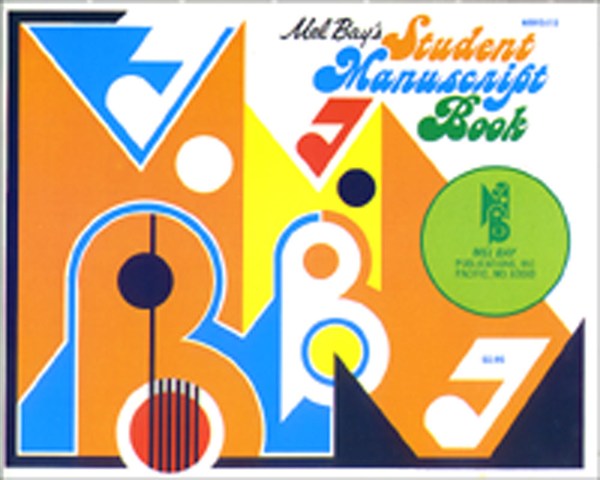 STUDENT MANUSCRIPT BOOK 6-STAVE ALL INSTRUMENTS BOOK