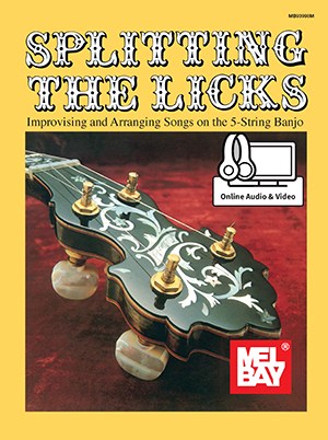 Janet Davis: Splitting The Licks 5 String Banjo (Book/Audio Online)