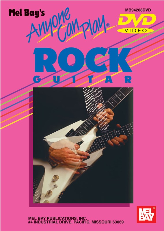 ANYONE CAN PLAY ROCK GUITAR GUITAR (ELECTRIC) DVD