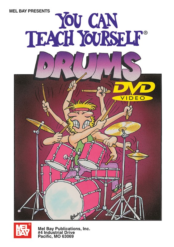 YOU CAN TEACH YOURSELF DRUMS DRUM SET DVD