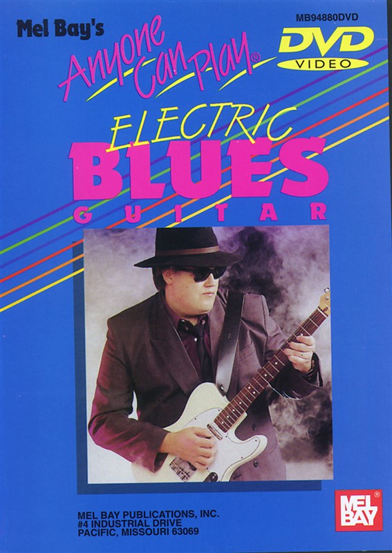 ANYONE CAN PLAY ELECTRIC BLUES GUITAR GUITAR (ELECTRIC) DVD