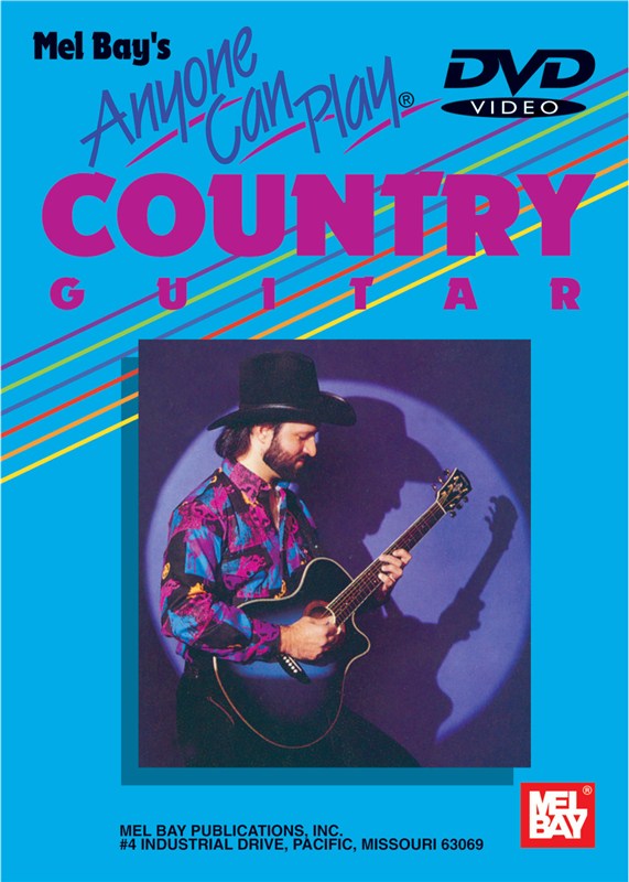 ANYONE CAN PLAY COUNTRY GUITAR GUITAR (FLATPICKING & FINGERPICKING) DV
