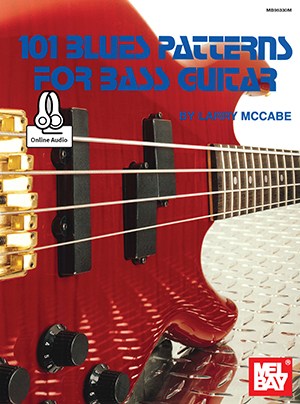 Larry McCabe: 101 Blues Patterns For Bass Guitar (Book/Online Audio)