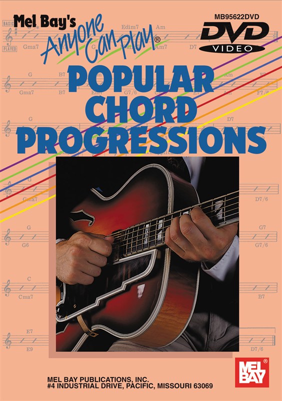 ANYONE CAN PLAY POPULAR CHORD PROGRESSIONS GUITAR (ALL) DVD