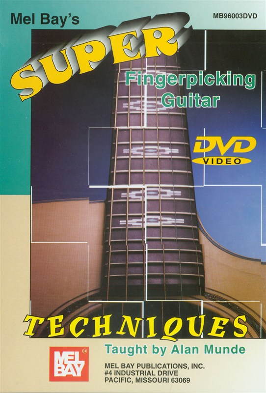 SUPER FINGERPICKING GUITAR TECHNIQUES GUITAR (FINGERPICKING) DVD