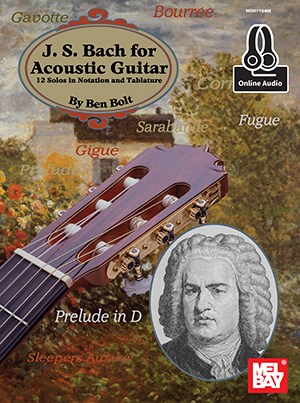 Ben Bolt: J.S. Bach For Acoustic Guitar (Book/Online Audio)