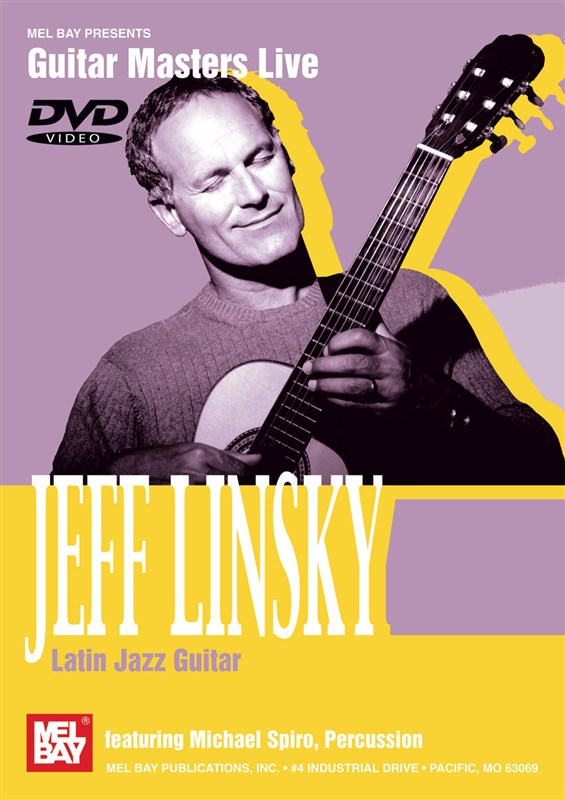 LINSKY JEFF LATIN JAZZ GUITAR DVD