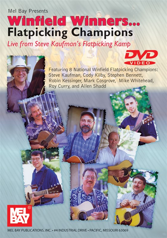 WINFIELD WINNERS... FLATPICKING CHAMPIONS GUITAR (FLATPICKING) DVD