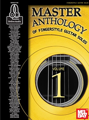 Master Anthology Of Fingerstyle Guitar Solos, Volume 1 (Book/Online Audio)