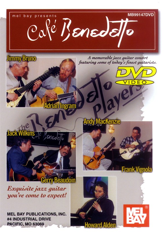 Cafe Benedetto Gtr Dvd