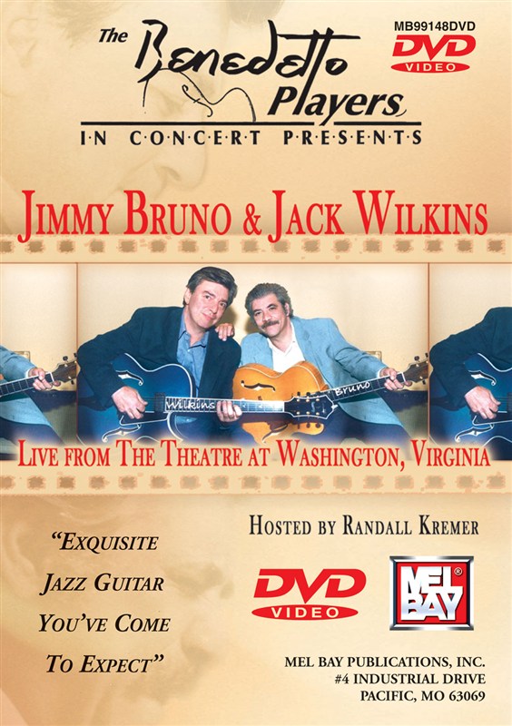 JIMMY BRUNO & JACK WILKINS GUITAR (ALL) DVD