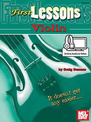Craig Duncan: First Lessons Violin (Book/Online Audio/Video)
