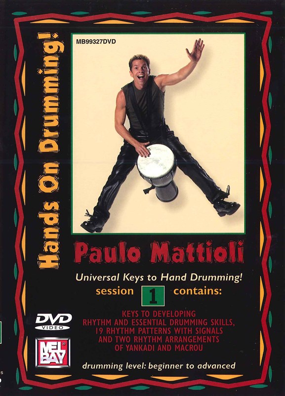 HANDS ON DRUMMING SESSION 1 PERCUSSION (MISCELLANEOUS) DVD