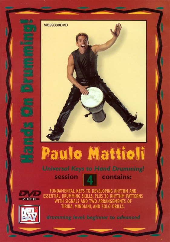 HANDS ON DRUMMING SESSION 4 PERCUSSION (MISCELLANEOUS) DVD
