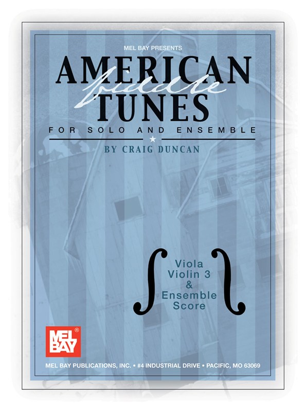 American Fiddle Tunes for Solo & Ensemble-Viola,Score Violin 3