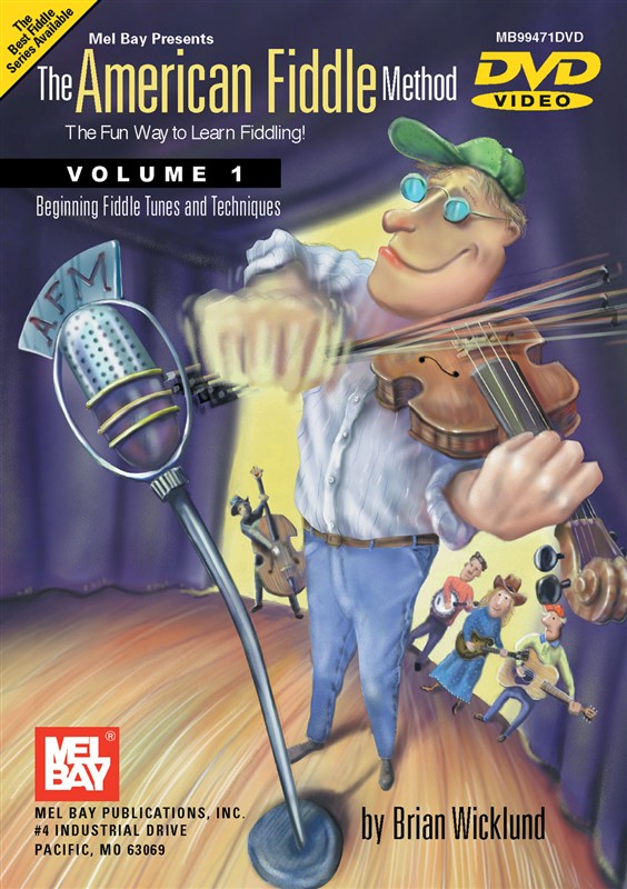 WICKLUND BRIAN THE AMERICAN FIDDLE METHOD VOLUME 1 DVD