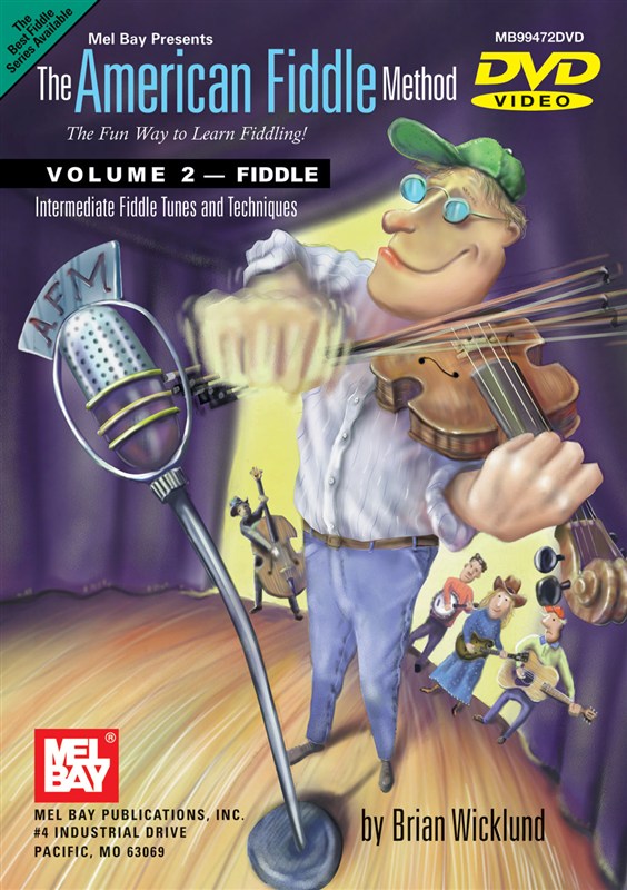 WICKLUND BRIAN THE AMERICAN FIDDLE METHOD VOLUME 2 DVD