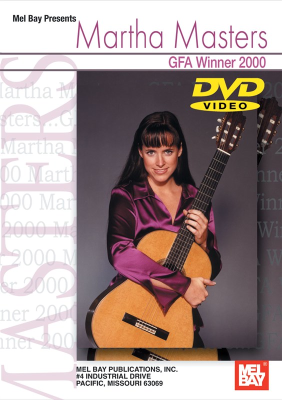 MARTHA MASTERS GFA WINNER 2000 GUITAR (CLASSICAL) DVD